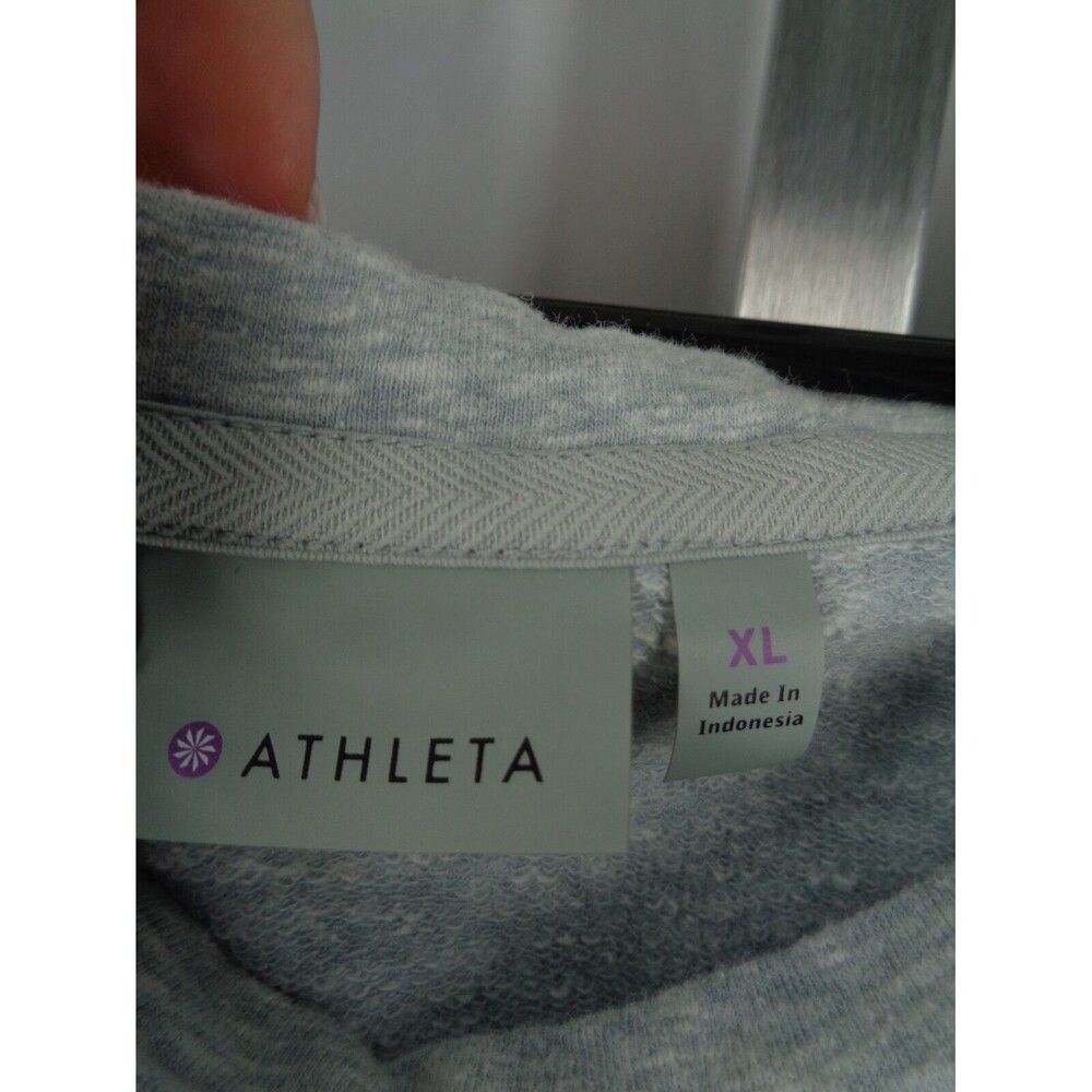 Athleta Gray Blue Energize Tunic Top Size XL - Picture 8 of 9